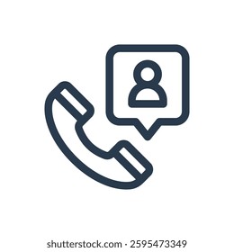 Stay in Touch for Study Abroad Vector Icon