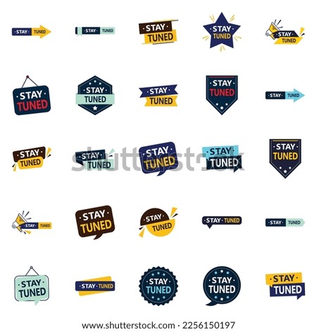 Stay Tuned 25 Exciting Vector Designs for your next campaign
