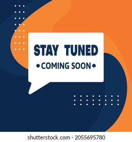 stay tuned coming soon banner background design