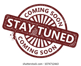 Stay Tuned Stamp