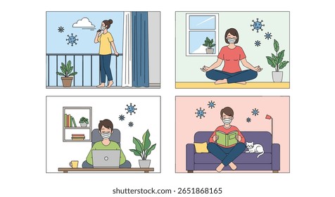 Staying safe indoors during winter weather with healthy habits for everyone