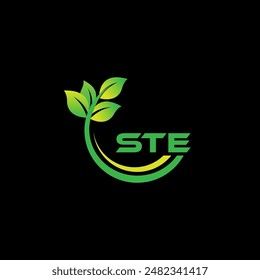 STE Logo Design, Inspiration for a Unique Identity. Modern Elegance and Creative Design. Watermark Your Success with the Striking this Logo.