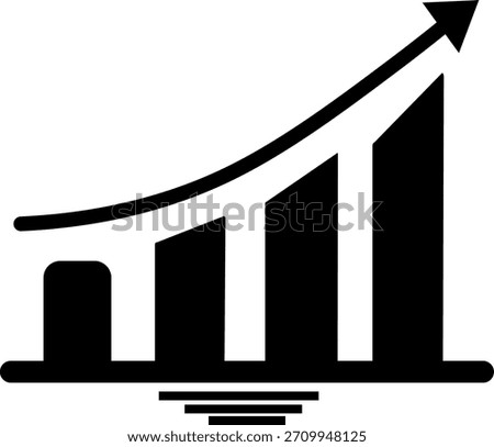 Steady Growth Reflected in Rising Chart”
