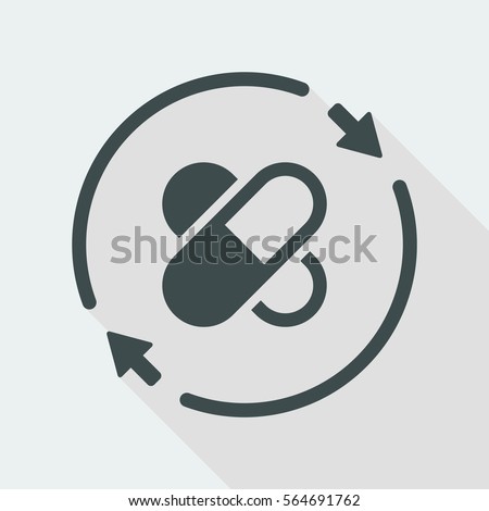 Steady medical services 24/7 - Vector web icon