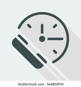 Steady phone support - Vector web icon