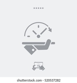 Steady top services - Minimal modern icon