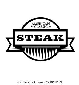 Steak - American Classic vintage stamp