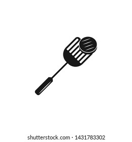 Steak Bar and Restaurant Icon Logo Vector