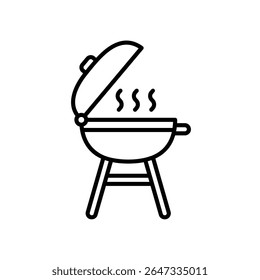 Steak grill or barbeque icon