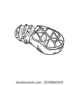 Icono de Vector de comida dibujado a mano