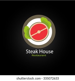 Steak house design background