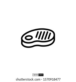 Steak icon, design inspiration vector template for interface and any purpose