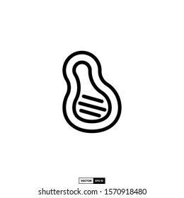 Steak icon, design inspiration vector template for interface and any purpose