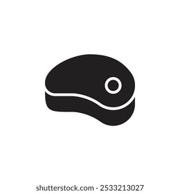 Steak-Symbol Flache Liniengrafik