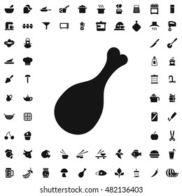 Steak icon illustration isolated vector sign symbol