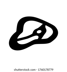 Steak icon or logo isolated sign symbol vector illustration - high quality black style vector icons
 