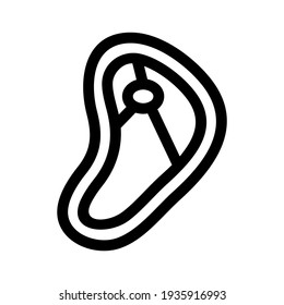 steak icon or logo isolated sign symbol vector illustration - high quality black style vector icons
