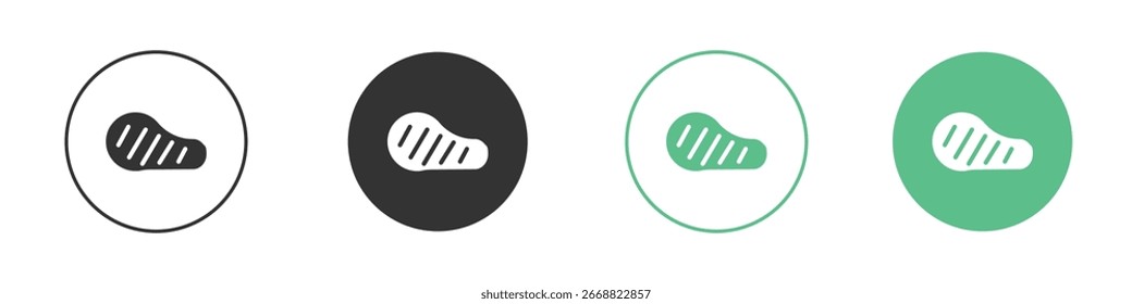 Ícone de Bifurcação Conjunto de Ícones de Vetor de Linha Plana Mínima.