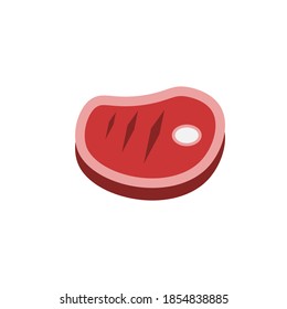 Steak icon. Simple element from grill and barbecue collection. Creative Steak icon for web design, templates, infographics and more