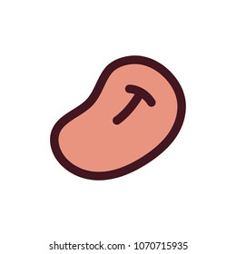 steak icon vector