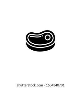 Steak icon vector image. Can also be used for food and drinks. Suitable for mobile apps, web apps and print media.