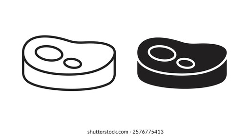 Steak icons pack for ui designs