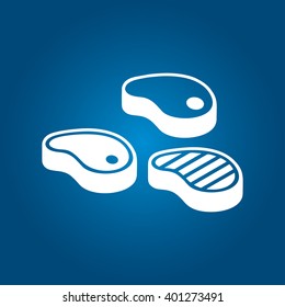 Steak Icons Set