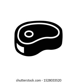 Steak icon,symbol and vector,Can be used for web, print and mobile