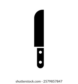 steak knife icon from kitchen collection.  steak knife, knife, steak outline icon isolated on white background