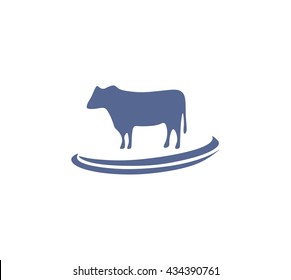 steak logo vector