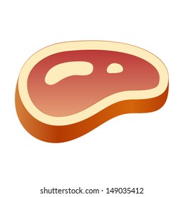 steak, meat - icon