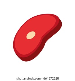 steak meat isolated