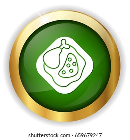 steak on a plate icon