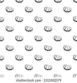 Steak pattern seamless vector repeat geometric for any web design