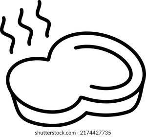 Steak Pixel Perfect Detail Icon