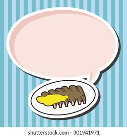 steak theme elements vector,eps