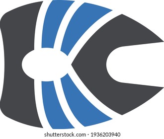 steak vector glyph colour icon