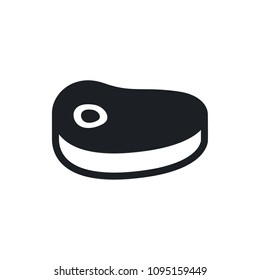 steak vector icon