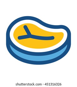Steak Vector Icon