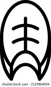 ilustración de steak Vector en un fondo transparente. Símbolos de calidad premium. Icono vectorial de trazo para el concepto y diseño gráfico.