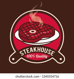 Steakhouse bbq poster