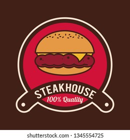 Steakhouse bbq poster