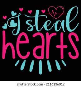 I Steal Hearts Design And Vector File