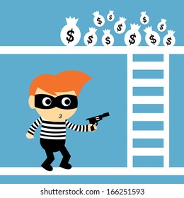 steal vector cartoon style for use 