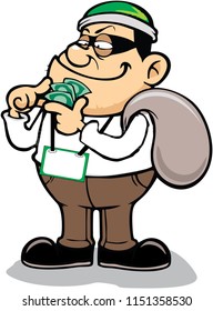 STEALING THE MONEY