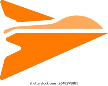 Icono de bombardero sigiloso Diseño de estilo DualTone