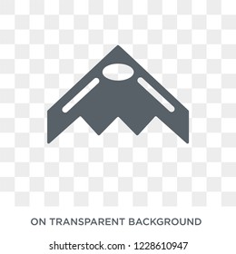 stealth icon. stealth design concept from Army collection. Simple element vector illustration on transparent background.