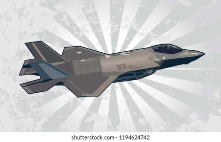 Stealth Multi-role Fighter Jet 