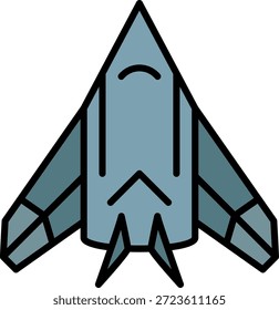 Stealth New Creative Icon Design Vektor