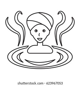 steam bath icon